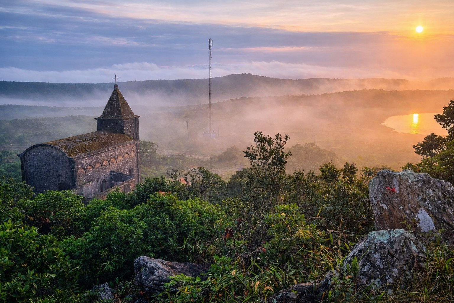 bokor-church